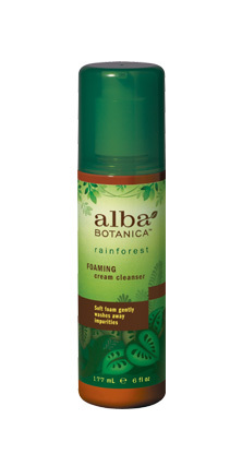 Alba Botanica Rainforest Foam Cream Cleanser 6 OZ